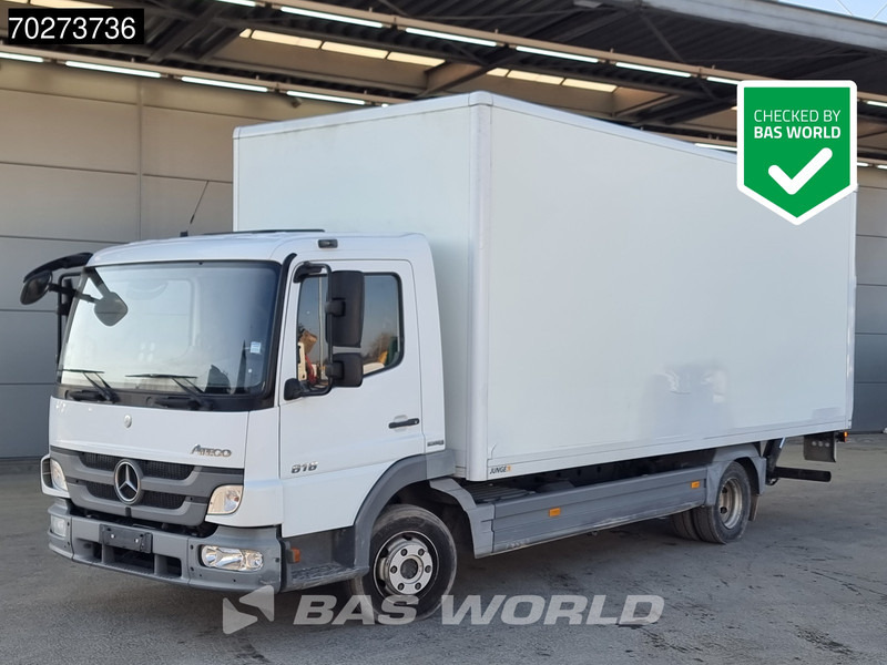 Mercedes-Benz Atego 816 4X2 8tonner Manual Ladebordwand Euro 5 - Camião furgão: foto 1 Mercedes-Benz Atego 816 4X2 8tonner Manual Ladebordwand Euro 5 - Camião furgão: foto 1