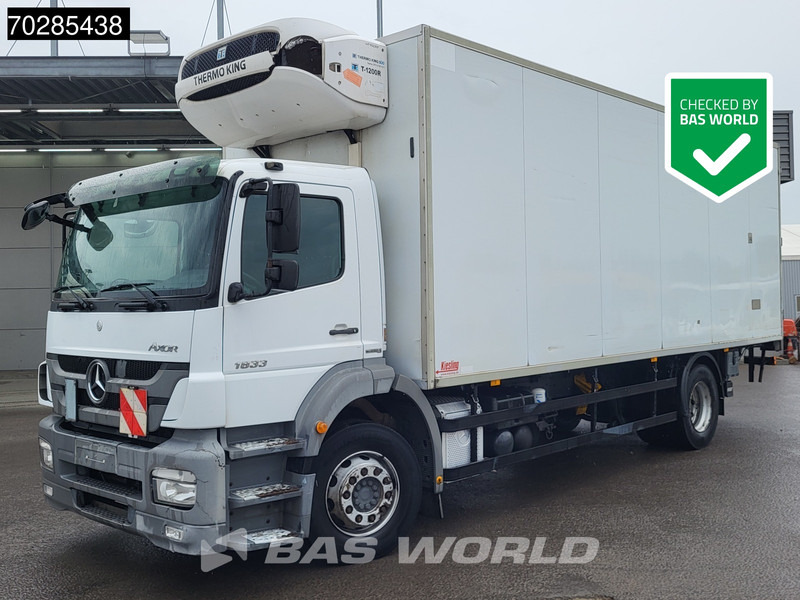 Mercedes-Benz Axor 1833 4X2 Thermo-King T-1200R Manual 2000kg Ladebordwand Euro 5 - Camião frigorífico: foto 1 Mercedes-Benz Axor 1833 4X2 Thermo-King T-1200R Manual 2000kg Ladebordwand Euro 5 - Camião frigorífico: foto 1