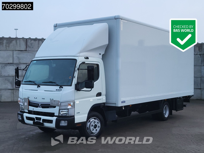 Mitsubishi 7C18 4X2 8tonner Automatic 1000kg Ladebordwand Airco Euro 6 - Camião furgão: foto 1 Mitsubishi 7C18 4X2 8tonner Automatic 1000kg Ladebordwand Airco Euro 6 - Camião furgão: foto 1