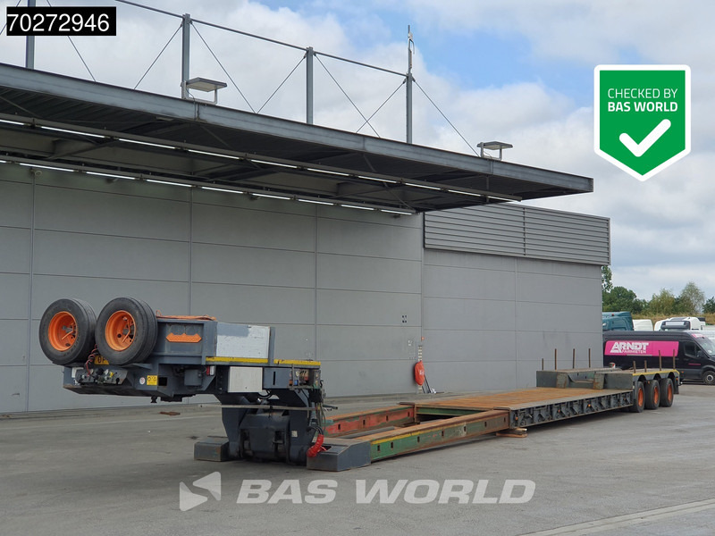 Nooteboom EURO-48-03 3x Lenkachse Extendable Gooseneck - Semi-reboque baixa: foto 1 Nooteboom EURO-48-03 3x Lenkachse Extendable Gooseneck - Semi-reboque baixa: foto 1