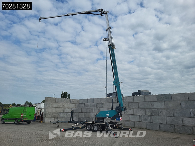 Paus PTK31 2 axles 661 Betriebsstun. 31meter Aanhangerkraan op 3500kg - Reboque plataforma/ Caixa aberta: foto 5 Paus PTK31 2 axles 661 Betriebsstun. 31meter Aanhangerkraan op 3500kg - Reboque plataforma/ Caixa aberta: foto 5