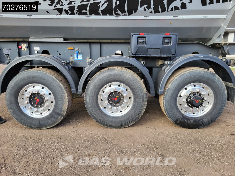 Semi-reboque basculante Reisch R24-RHKS-3-SR07 3 axles TRAK Hydrodrive 28M3 Liftachse: foto 12