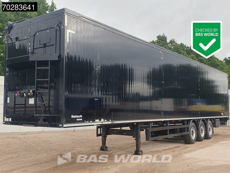 Reisch RSBS-3-15 3 axles LANG-LKW 10mm Lift Axle Very good condition - Semi-reboque piso móvel: foto 1 Reisch RSBS-3-15 3 axles LANG-LKW 10mm Lift Axle Very good condition - Semi-reboque piso móvel: foto 1