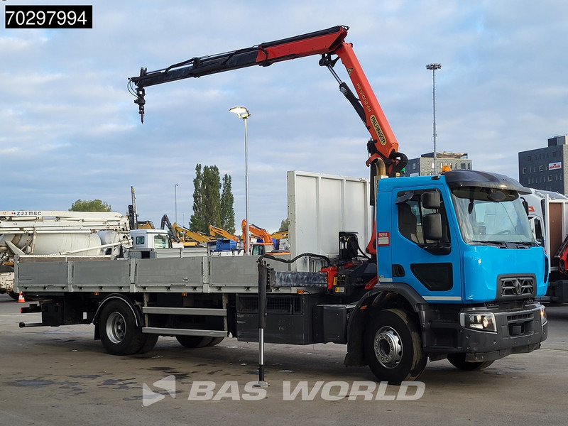 Renault C 320 C 4X2 Palfinger PK12002 EH Kran Crane Automatic Euro 6 - Camião de caixa aberta/ Plataforma, Camião grua: foto 3 Renault C 320 C 4X2 Palfinger PK12002 EH Kran Crane Automatic Euro 6 - Camião de caixa aberta/ Plataforma, Camião grua: foto 3