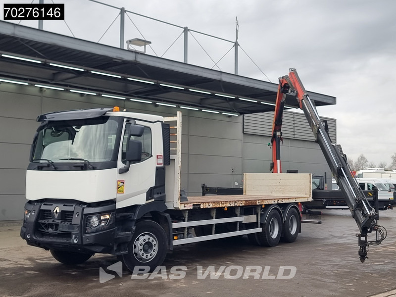 Renault C 380 6X4 Palfinger PK18002-EH C Remote Retarder Euro 6 - Camião de caixa aberta/ Plataforma, Camião grua: foto 5 Renault C 380 6X4 Palfinger PK18002-EH C Remote Retarder Euro 6 - Camião de caixa aberta/ Plataforma, Camião grua: foto 5