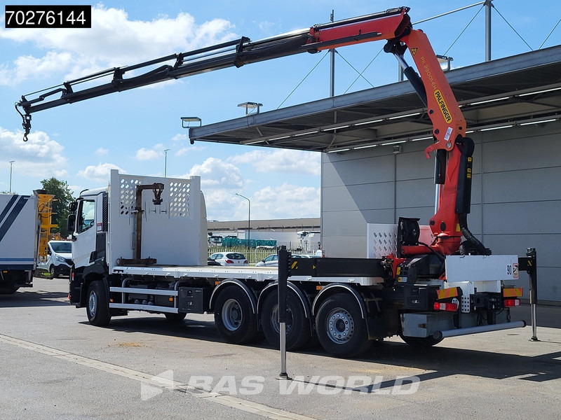 Renault C 380 8X4 Palfinger PK 23001 EH Remote Lift+Lenkachse Euro 6 - Camião de caixa aberta/ Plataforma, Camião grua: foto 2 Renault C 380 8X4 Palfinger PK 23001 EH Remote Lift+Lenkachse Euro 6 - Camião de caixa aberta/ Plataforma, Camião grua: foto 2