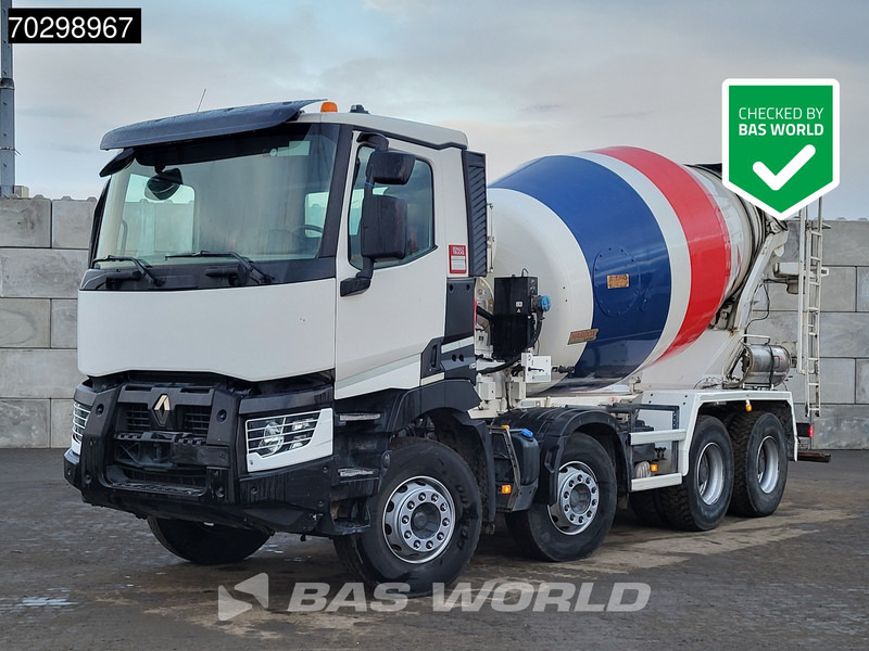 Renault C 380 C 8X4 9m3 Schwing Stetter mixer Steelsuspension Automatic Euro 6 - Camião betoneira: foto 1 Renault C 380 C 8X4 9m3 Schwing Stetter mixer Steelsuspension Automatic Euro 6 - Camião betoneira: foto 1