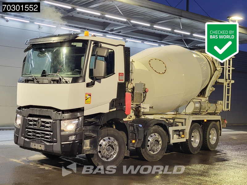 Renault C 430 8X4 9m3 Schwing Stetter mixer Steelsuspension Automatic Euro 6 - Camião betoneira: foto 1 Renault C 430 8X4 9m3 Schwing Stetter mixer Steelsuspension Automatic Euro 6 - Camião betoneira: foto 1