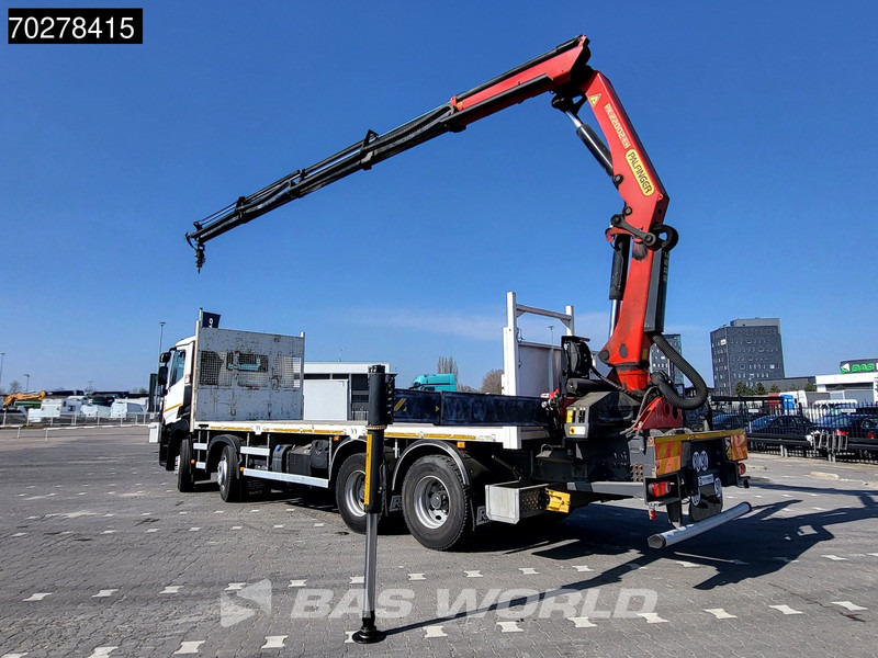Renault C 430 8X4 Palfinger 22002 EH kran Crane Big-Axle steel suspension Euro 6 - Camião de caixa aberta/ Plataforma, Camião grua: foto 2 Renault C 430 8X4 Palfinger 22002 EH kran Crane Big-Axle steel suspension Euro 6 - Camião de caixa aberta/ Plataforma, Camião grua: foto 2