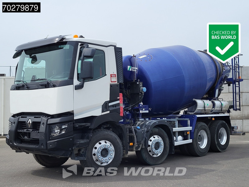 Renault C 430 C 8X4 9m3 Schwing Stetter mixer Big-Axle Automatic Euro 6 - Camião betoneira: foto 1 Renault C 430 C 8X4 9m3 Schwing Stetter mixer Big-Axle Automatic Euro 6 - Camião betoneira: foto 1