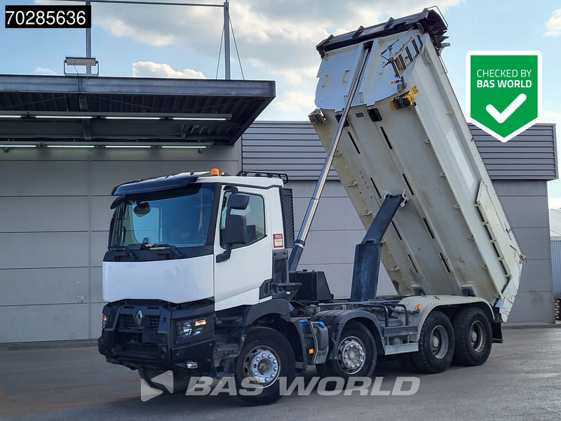 Renault C 460 8X4 17m3 Meiller tipper Automatic Big-Axle Euro 6 - Camião basculante: foto 1 Renault C 460 8X4 17m3 Meiller tipper Automatic Big-Axle Euro 6 - Camião basculante: foto 1