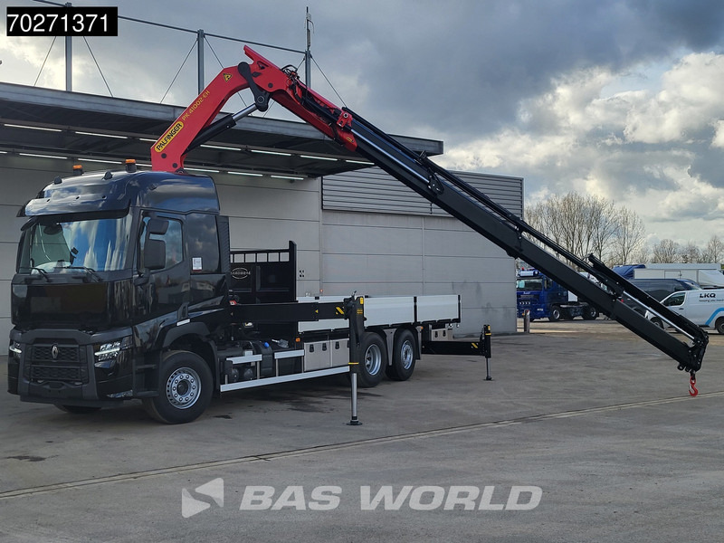 Renault C 480 6X2 NEW! Palfinger PK41002 EH Crane Kran ACC Euro 6 - Camião de caixa aberta/ Plataforma, Camião grua: foto 5 Renault C 480 6X2 NEW! Palfinger PK41002 EH Crane Kran ACC Euro 6 - Camião de caixa aberta/ Plataforma, Camião grua: foto 5