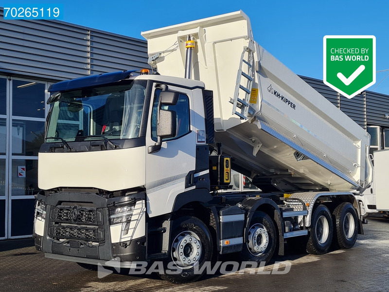 Renault C 480 8X4 NEW! 18m3 KH Kipper Big Axle Full steel OPTIBRAKE+ Euro 6 - Camião basculante: foto 1 Renault C 480 8X4 NEW! 18m3 KH Kipper Big Axle Full steel OPTIBRAKE+ Euro 6 - Camião basculante: foto 1