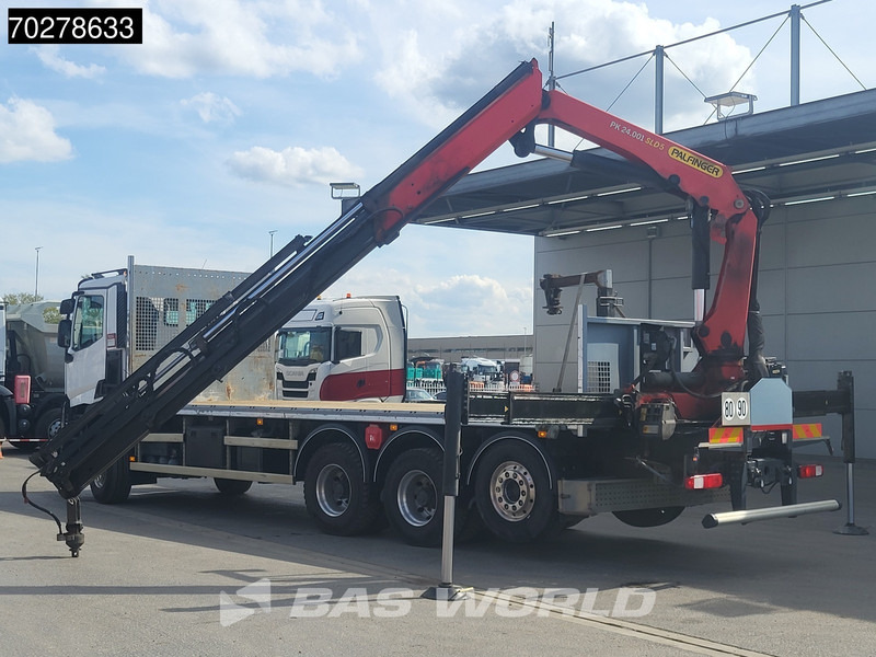 Renault C 480 8X4 Palfinger PK24.001 SLD5 Crane Kran Automatic Liftachse Euro 6 - Camião de caixa aberta/ Plataforma, Camião grua: foto 5 Renault C 480 8X4 Palfinger PK24.001 SLD5 Crane Kran Automatic Liftachse Euro 6 - Camião de caixa aberta/ Plataforma, Camião grua: foto 5
