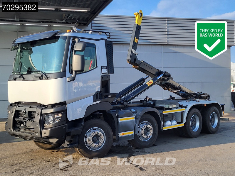 Renault C 520 8X4 Hyva 26-55-S Retarder Automatic Big-Axle Navi Euro 6 - Camião polibenne: foto 1 Renault C 520 8X4 Hyva 26-55-S Retarder Automatic Big-Axle Navi Euro 6 - Camião polibenne: foto 1