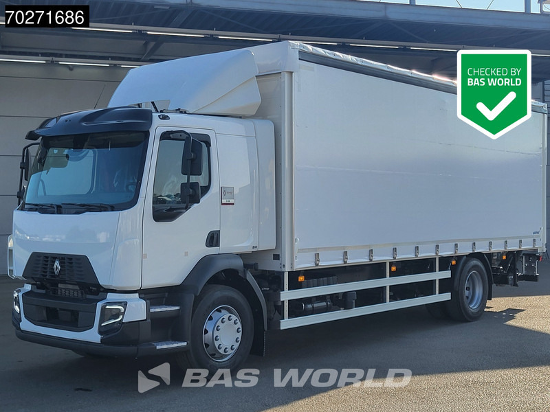 Renault D 320 4X2 NEW 19tonner 2000kg Ladebordwand Automatic Euro 6 - Camião de lona: foto 1 Renault D 320 4X2 NEW 19tonner 2000kg Ladebordwand Automatic Euro 6 - Camião de lona: foto 1