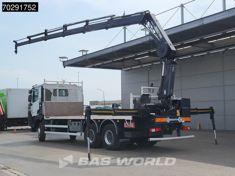 Renault K 380 6X4 HIAB X-HIDUO 188 E-5 Crane Steelsuspension Big-Axle Automatic Euro 6 - Camião de caixa aberta/ Plataforma, Camião grua: foto 2 Renault K 380 6X4 HIAB X-HIDUO 188 E-5 Crane Steelsuspension Big-Axle Automatic Euro 6 - Camião de caixa aberta/ Plataforma, Camião grua: foto 2