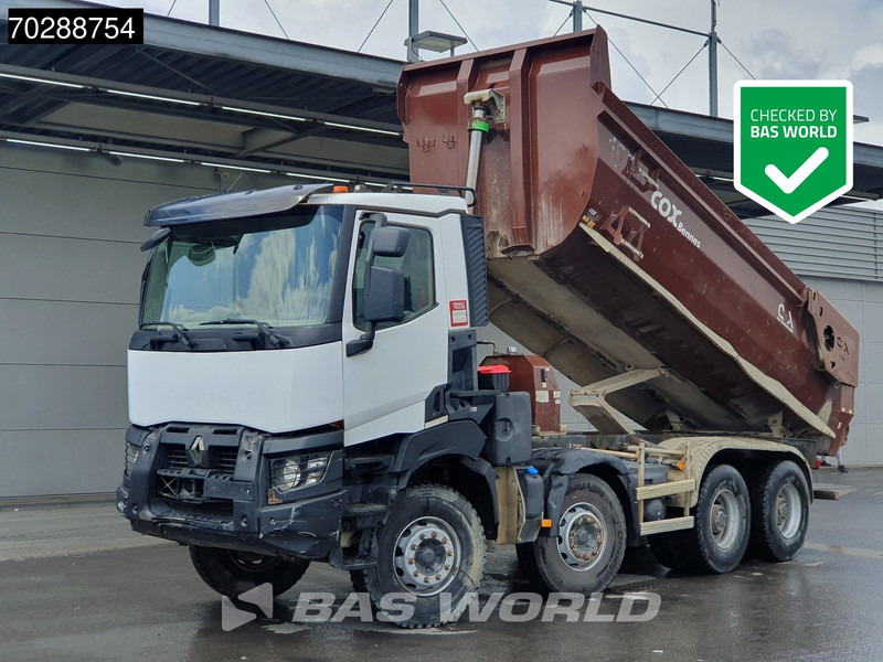 Renault K 440 8X4 18m3 Retarder Big-Axle Steelsuspension Automatic Euro 6 - Camião basculante: foto 1 Renault K 440 8X4 18m3 Retarder Big-Axle Steelsuspension Automatic Euro 6 - Camião basculante: foto 1