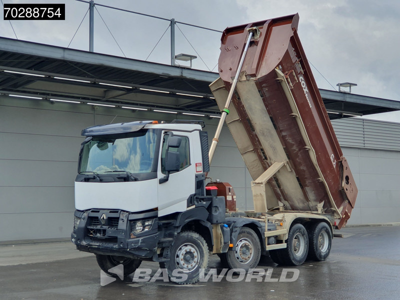 Renault K 440 8X4 18m3 Retarder Big-Axle Steelsuspension Automatic Euro 6 - Camião basculante: foto 3 Renault K 440 8X4 18m3 Retarder Big-Axle Steelsuspension Automatic Euro 6 - Camião basculante: foto 3