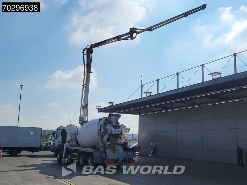 Renault Kerax 410 8X4 Mecbo PUMI 24 Mtr 7m3 mixer Automatic Euro 4 - Autobomba de betão: foto 2 Renault Kerax 410 8X4 Mecbo PUMI 24 Mtr 7m3 mixer Automatic Euro 4 - Autobomba de betão: foto 2