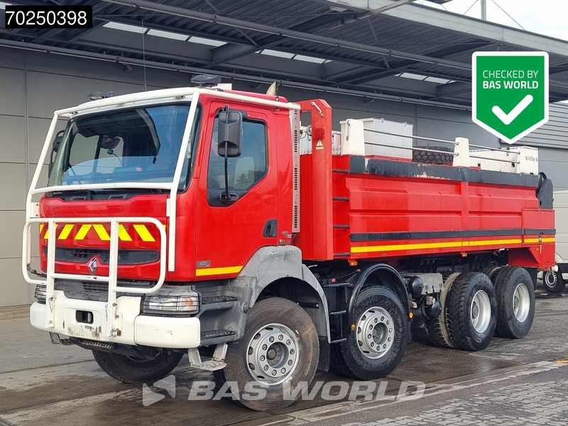 Renault Kerax 420 8X4 SIDES 14.500ltr Fire truck Manual Retarder Euro 3 - Carro de bombeiro: foto 1 Renault Kerax 420 8X4 SIDES 14.500ltr Fire truck Manual Retarder Euro 3 - Carro de bombeiro: foto 1
