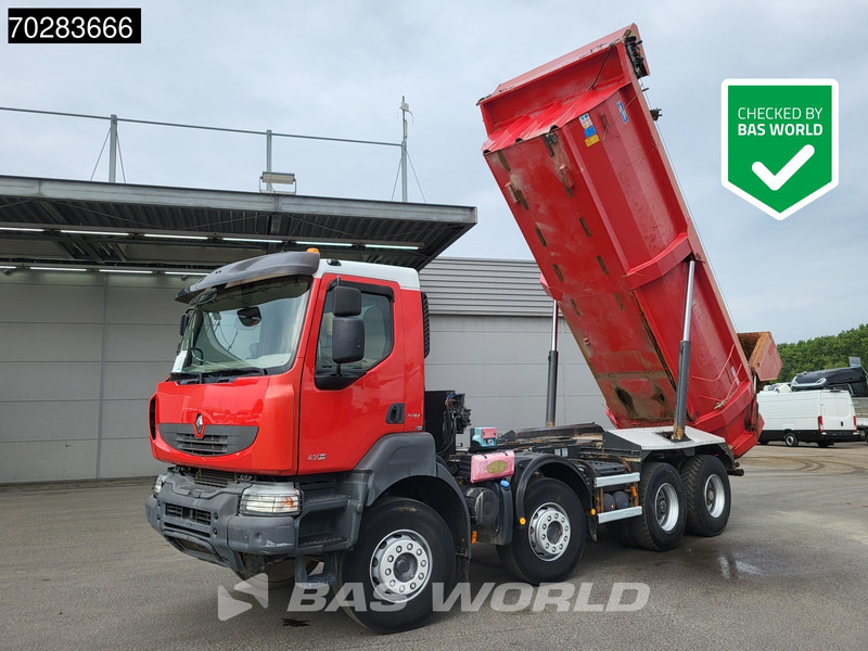 Renault Kerax 430 8X4 16m3 Forez Bennes tipper Full Steel Big-Axle Automatic Euro 5 - Camião basculante: foto 1 Renault Kerax 430 8X4 16m3 Forez Bennes tipper Full Steel Big-Axle Automatic Euro 5 - Camião basculante: foto 1