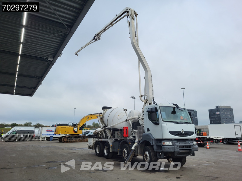 Renault Kerax 8X4 Mecbo M3-23/100-BZ Pomp+Mixer Big-Axle Steelsuspension Euro 5 - Camião betoneira: foto 3 Renault Kerax 8X4 Mecbo M3-23/100-BZ Pomp+Mixer Big-Axle Steelsuspension Euro 5 - Camião betoneira: foto 3