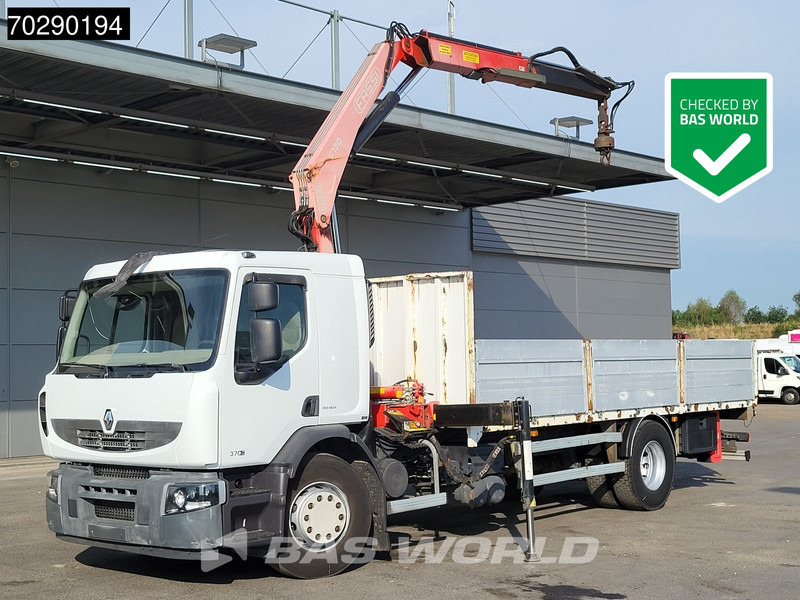 Renault Premium 370 4X2 Fassi F130A.21 Crane Manual Euro 4 - Camião de caixa aberta/ Plataforma, Camião grua: foto 1 Renault Premium 370 4X2 Fassi F130A.21 Crane Manual Euro 4 - Camião de caixa aberta/ Plataforma, Camião grua: foto 1