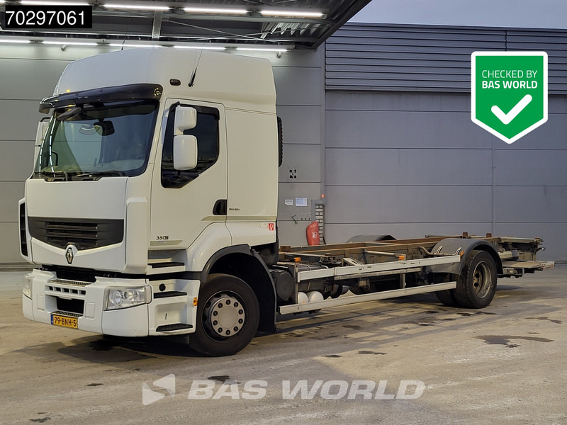 Renault Premium 380 4X2 BDF 2000kg Ladebordwand Automatic Retarder EEV - Camião transportador de contêineres/ Caixa móvel: foto 1 Renault Premium 380 4X2 BDF 2000kg Ladebordwand Automatic Retarder EEV - Camião transportador de contêineres/ Caixa móvel: foto 1