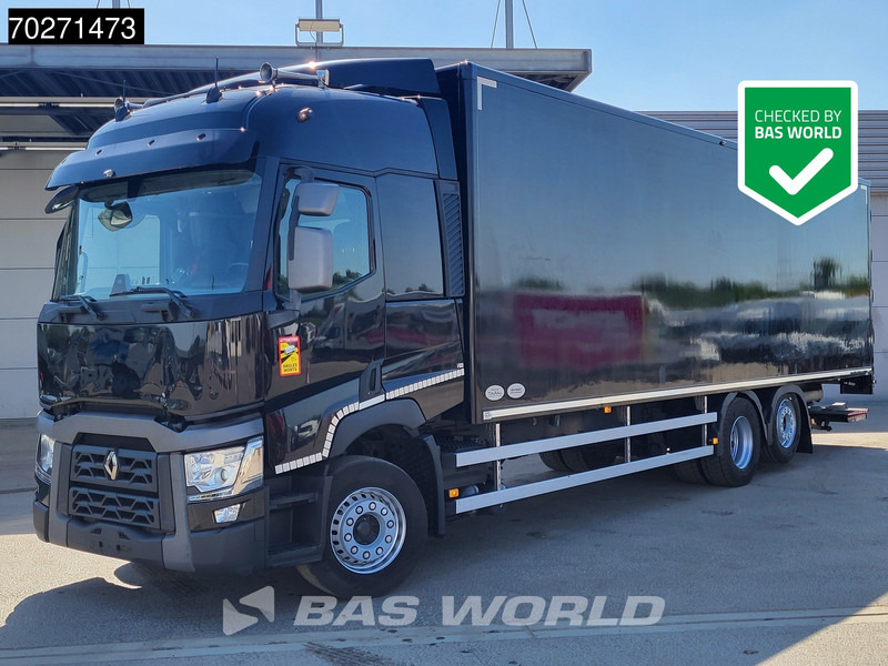 Renault T 380 6X2 Liftachse Ladebordwand Automatic ACC Euro 6 - Camião furgão: foto 1 Renault T 380 6X2 Liftachse Ladebordwand Automatic ACC Euro 6 - Camião furgão: foto 1