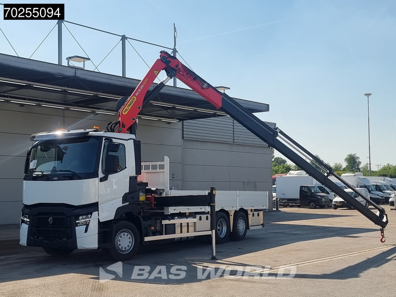 Renault T 440 6X2 2024 NL reg. possible Palfinger PK24.001 SLD Crane Lift+Lenkasche Euro 6 - Camião de caixa aberta/ Plataforma, Camião grua: foto 3 Renault T 440 6X2 2024 NL reg. possible Palfinger PK24.001 SLD Crane Lift+Lenkasche Euro 6 - Camião de caixa aberta/ Plataforma, Camião grua: foto 3