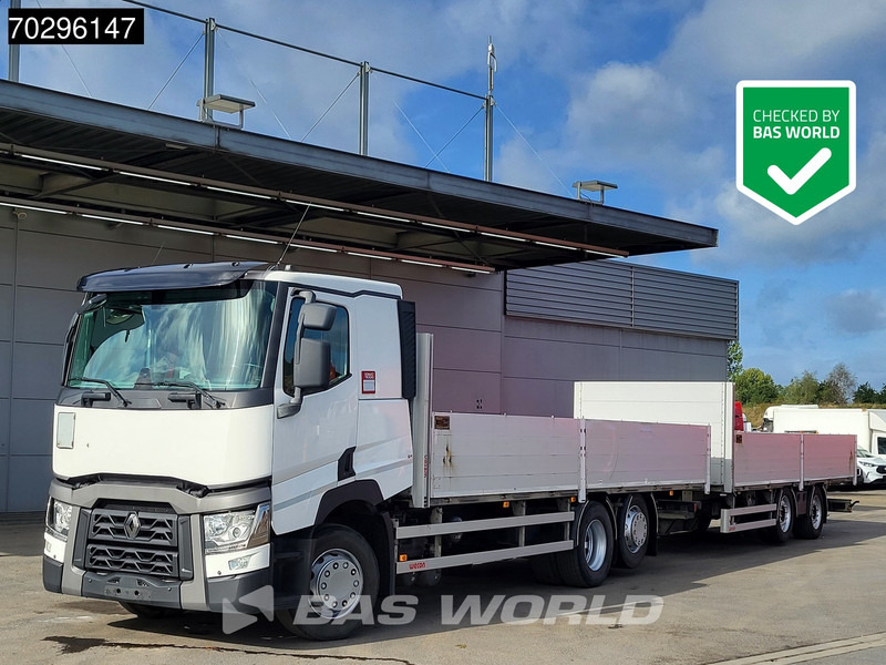 Renault T 440 6X2 750cm box Lift-Axle Automatic ADR Euro 6 - Camião de caixa aberta/ Plataforma: foto 1 Renault T 440 6X2 750cm box Lift-Axle Automatic ADR Euro 6 - Camião de caixa aberta/ Plataforma: foto 1