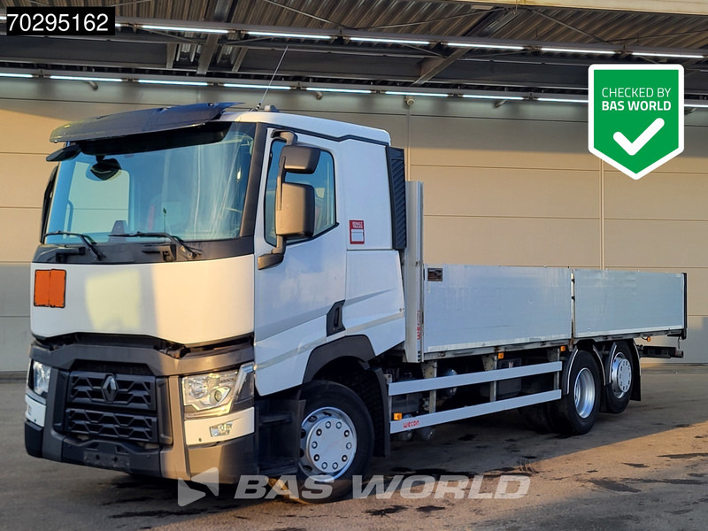 Renault T 440 6X2 750cm open box forklift preparation ADR Automatic Lift-Axle Euro 6 - Camião de caixa aberta/ Plataforma: foto 1 Renault T 440 6X2 750cm open box forklift preparation ADR Automatic Lift-Axle Euro 6 - Camião de caixa aberta/ Plataforma: foto 1