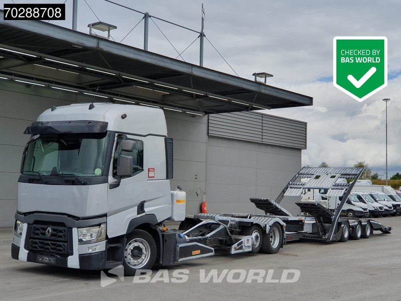 Renault T 480 6X2 Rolfo Hercules 3 truck transporer Retarder Automatic Euro 6 - Camião transporte de veículos: foto 1 Renault T 480 6X2 Rolfo Hercules 3 truck transporer Retarder Automatic Euro 6 - Camião transporte de veículos: foto 1