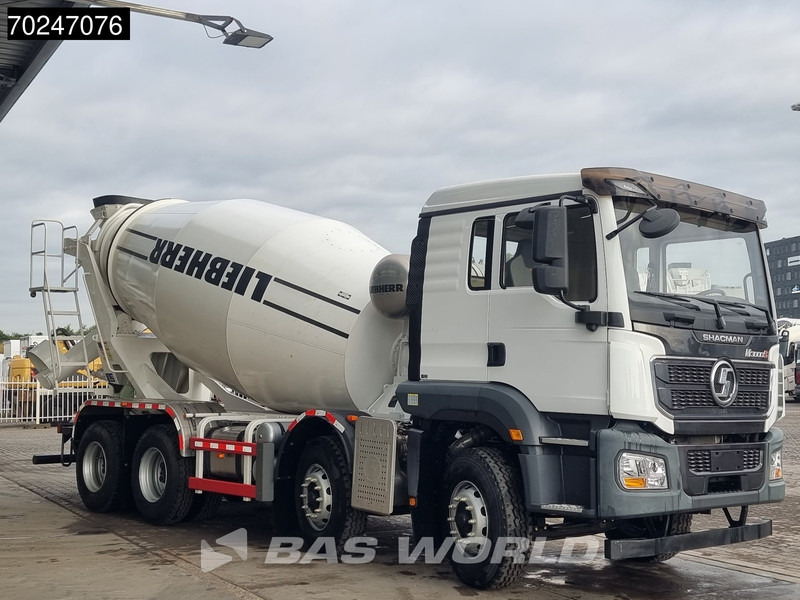 SHACMAN 8x4 EURO 6 8X4 NEW! 8m3 Liebherr Mixer Big-Axle Steel Suspension - Camião betoneira: foto 3 SHACMAN 8x4 EURO 6 8X4 NEW! 8m3 Liebherr Mixer Big-Axle Steel Suspension - Camião betoneira: foto 3