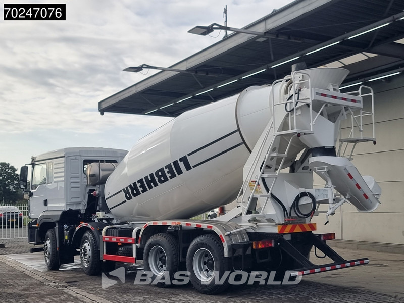 SHACMAN 8x4 EURO 6 8X4 NEW! 8m3 Liebherr Mixer Big-Axle Steel Suspension - Camião betoneira: foto 2 SHACMAN 8x4 EURO 6 8X4 NEW! 8m3 Liebherr Mixer Big-Axle Steel Suspension - Camião betoneira: foto 2