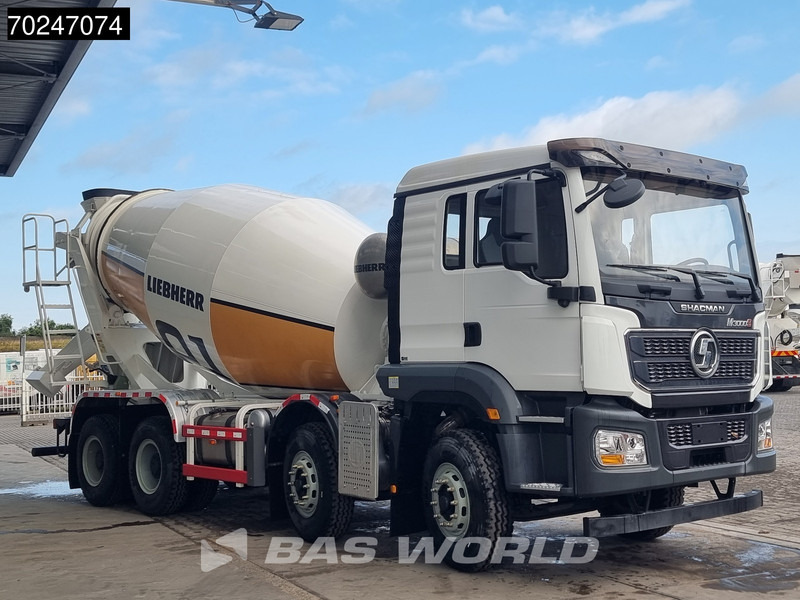 SHACMAN M3000 S 8X4 NEW! 8m3 Liebherr Mixer Big-Axle Steelsuspension - Camião betoneira: foto 3 SHACMAN M3000 S 8X4 NEW! 8m3 Liebherr Mixer Big-Axle Steelsuspension - Camião betoneira: foto 3