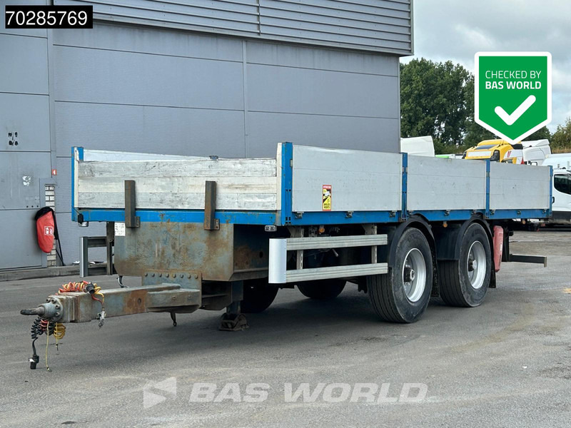 Samro 2EC19 2 axles - Reboque plataforma/ Caixa aberta: foto 1 Samro 2EC19 2 axles - Reboque plataforma/ Caixa aberta: foto 1