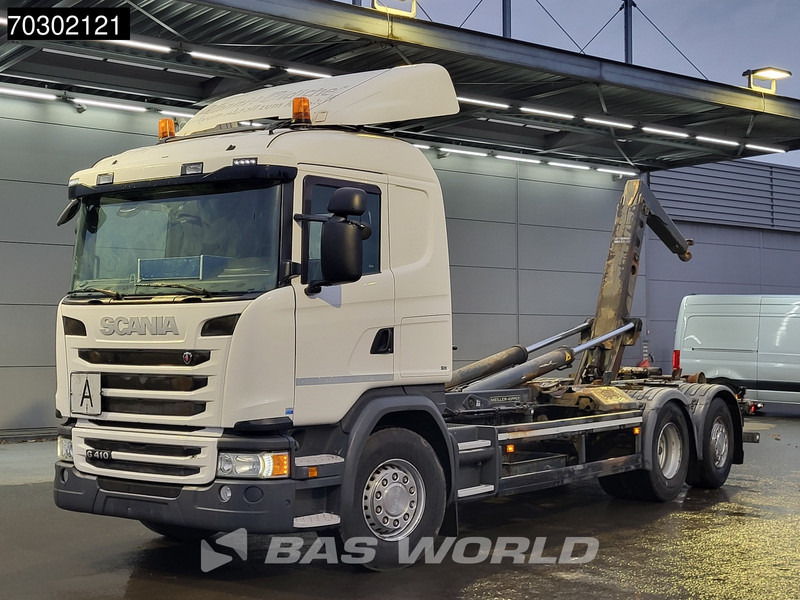 Scania G410 6X2 20tons Meiller containersystem Lift+steering Axle Retarder Euro 6 - Camião polibenne: foto 3 Scania G410 6X2 20tons Meiller containersystem Lift+steering Axle Retarder Euro 6 - Camião polibenne: foto 3