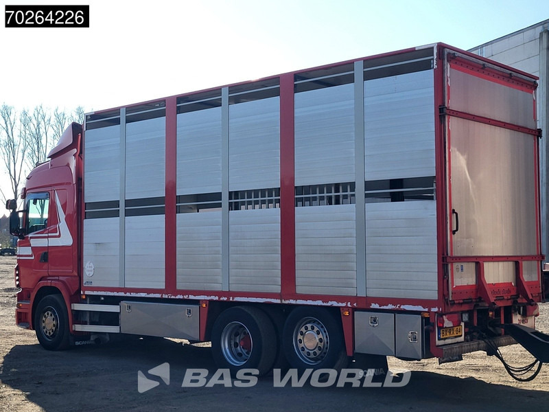 Scania G420 6X2 Van Dijk Cattle transport Liftable floor Lift-Asche Euro 5 - Camião furgão: foto 2 Scania G420 6X2 Van Dijk Cattle transport Liftable floor Lift-Asche Euro 5 - Camião furgão: foto 2