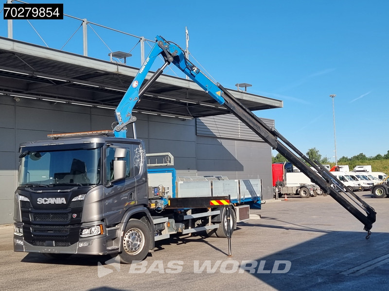 Scania P280 4X2 HMF 1420K-RC Kran Crane Automatic Euro 6 - Camião de caixa aberta/ Plataforma, Camião grua: foto 5 Scania P280 4X2 HMF 1420K-RC Kran Crane Automatic Euro 6 - Camião de caixa aberta/ Plataforma, Camião grua: foto 5