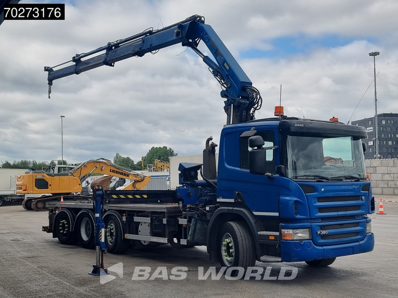 Scania P380 8X2 Hiab 211 EP-3 HIPRO Kran VDL S-20-6200 Lift-Lenkachse Euro 5 - Camião polibenne, Camião grua: foto 3 Scania P380 8X2 Hiab 211 EP-3 HIPRO Kran VDL S-20-6200 Lift-Lenkachse Euro 5 - Camião polibenne, Camião grua: foto 3