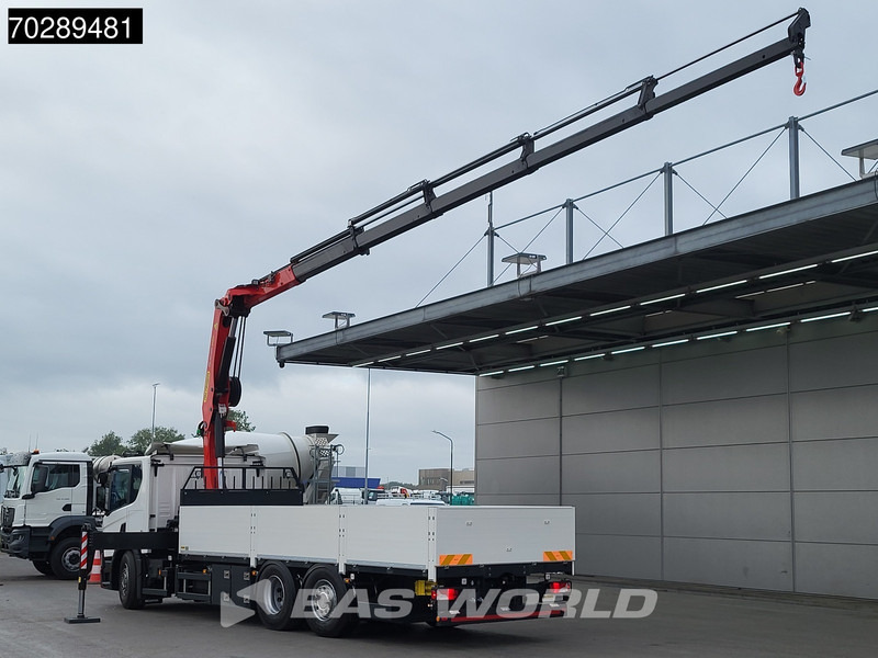 Scania P410 6X2 NEW! Palfinger PK24-001 SLD 5 Kran Crane Retarder Lift+steering axle - Camião de caixa aberta/ Plataforma, Camião grua: foto 2 Scania P410 6X2 NEW! Palfinger PK24-001 SLD 5 Kran Crane Retarder Lift+steering axle - Camião de caixa aberta/ Plataforma, Camião grua: foto 2
