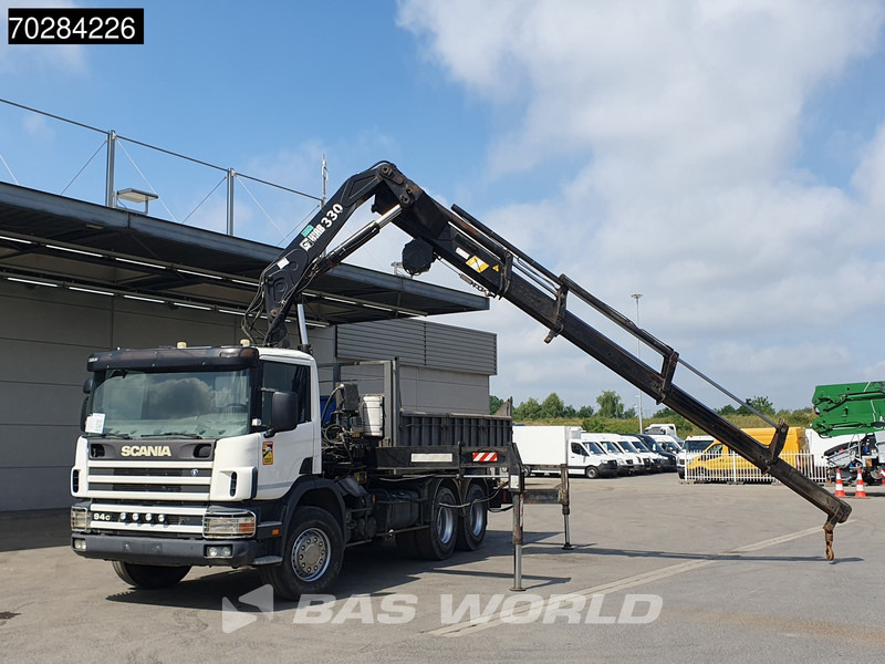 Scania P94 6X4 Hiab 330-4 Kran Crane 9m3 tipper Manual Steelsuspension Euro 3 - Camião basculante, Camião grua: foto 5 Scania P94 6X4 Hiab 330-4 Kran Crane 9m3 tipper Manual Steelsuspension Euro 3 - Camião basculante, Camião grua: foto 5