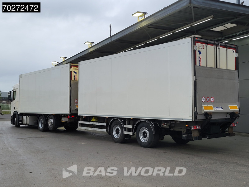 Scania R410 6X2 Carrier Supra 1250 MT Schmitz Retarder Liftachse ACC Euro 6 - Camião frigorífico: foto 2 Scania R410 6X2 Carrier Supra 1250 MT Schmitz Retarder Liftachse ACC Euro 6 - Camião frigorífico: foto 2