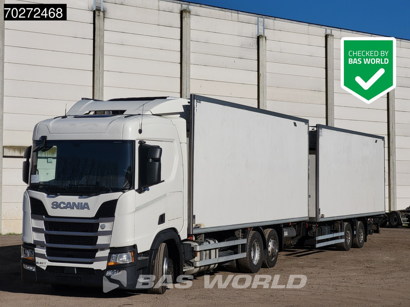 Scania R410 6X2 Lamberet Carrier Supra 1250 Mt Retarder Ladebordwand Euro 6 - Camião frigorífico: foto 1 Scania R410 6X2 Lamberet Carrier Supra 1250 Mt Retarder Ladebordwand Euro 6 - Camião frigorífico: foto 1