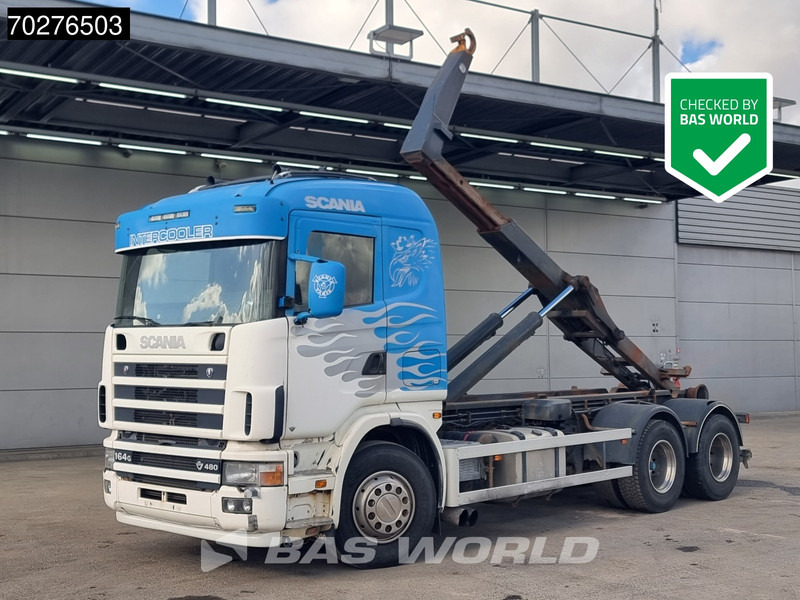 Scania R480 6X2 20tons Multilift LBS 20-570 Retarder Manual Euro 3 - Camião polibenne: foto 1 Scania R480 6X2 20tons Multilift LBS 20-570 Retarder Manual Euro 3 - Camião polibenne: foto 1