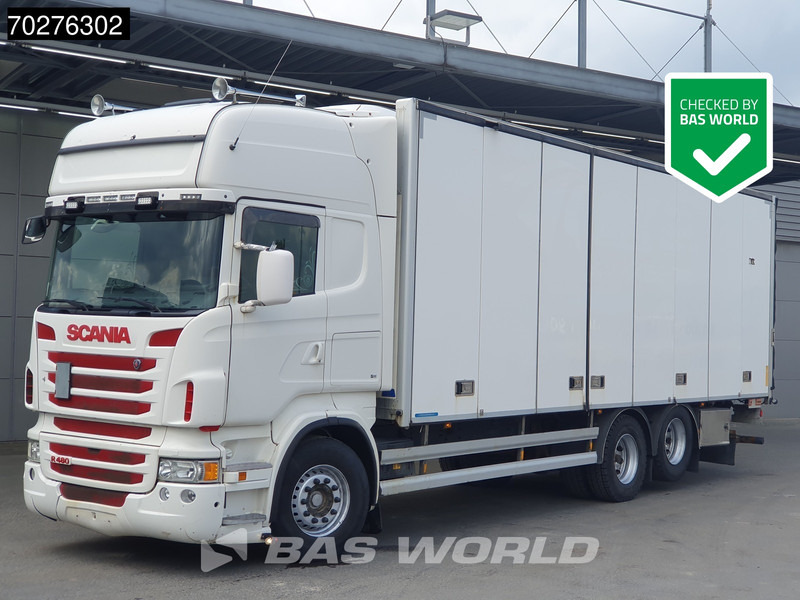Scania R480 R 6X2 Thermo-king T-1200 R Retarder Manual Ladebordwand Xenon Navi Euro 5 - Camião frigorífico: foto 1 Scania R480 R 6X2 Thermo-king T-1200 R Retarder Manual Ladebordwand Xenon Navi Euro 5 - Camião frigorífico: foto 1