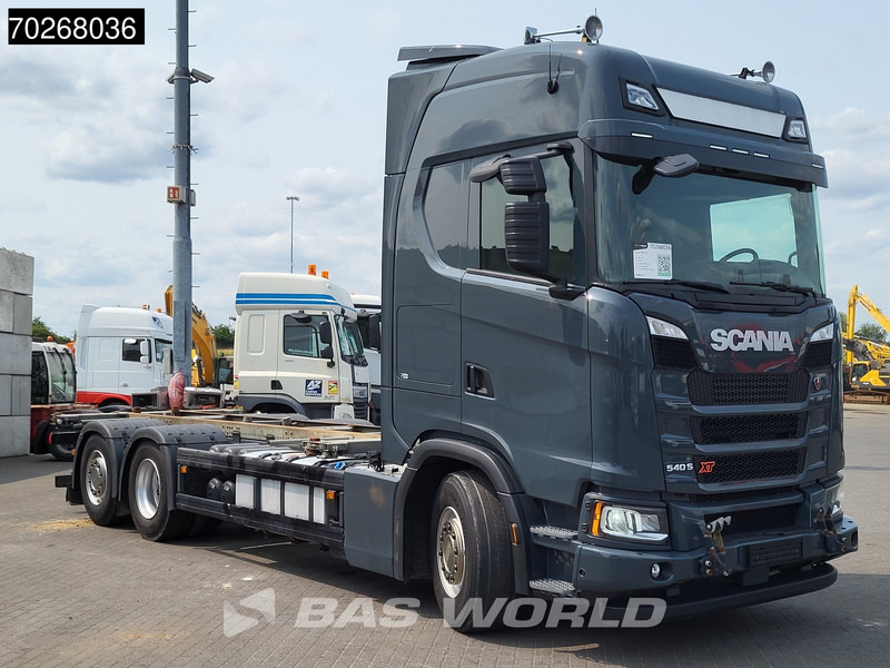 Scania S540 6X2 Retarder Euro 6 ACC Navi ADR Euro 6 - Camião transportador de contêineres/ Caixa móvel: foto 3 Scania S540 6X2 Retarder Euro 6 ACC Navi ADR Euro 6 - Camião transportador de contêineres/ Caixa móvel: foto 3