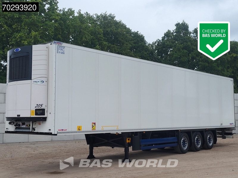 Schmitz Cargobull SCB*S3 Low Hours 2xLiftachse Blumenbreit ATP-FRC - Semi-reboque frigorífico: foto 1 Schmitz Cargobull SCB*S3 Low Hours 2xLiftachse Blumenbreit ATP-FRC - Semi-reboque frigorífico: foto 1